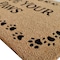 First Concept First Concept 18 in. W X 30 in. L Black/Brown Wipe Your Paws Coir Door Mat FC-72025 - alternate 2